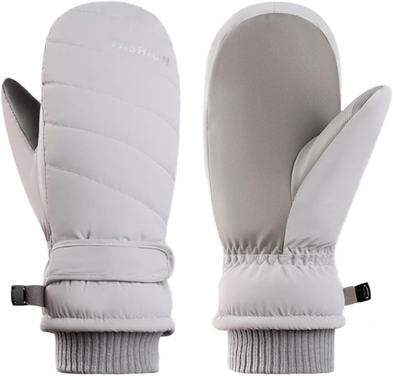 Eohak Winter Ski Mittens for Women Men - Warm Water-repellent Snow Mittens for Cold Weather - Image 1